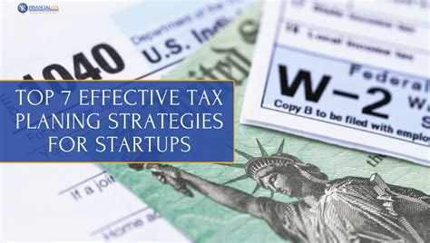 Top 7 Effective Tax Planning Strategies For Startups