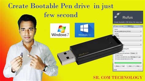 Bootable Pendrive Creation Make Bootable Pen Drive Kaise Banaye Hindi