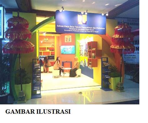 JASA DEKORASI STAND PAMERAN PEMBANGUNAN