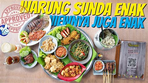 FOOD TRIP WARUNG SUNDA MALAYANG Mountain View CISARUA BOGOR YouTube