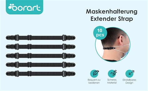 Dorart Maskenhalterung Hinterkopf Einstellbare Maskenhalter