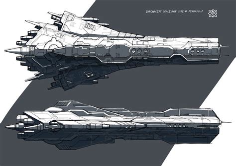 Alphamecha 2HRconcpetOFspaceshipSizeofpeninsula By 4 X S Space