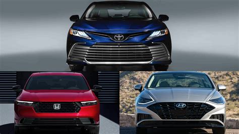 2023 Mid Size Sedan Battle Toyota Camry Vs Honda Accord Vs Hyundai