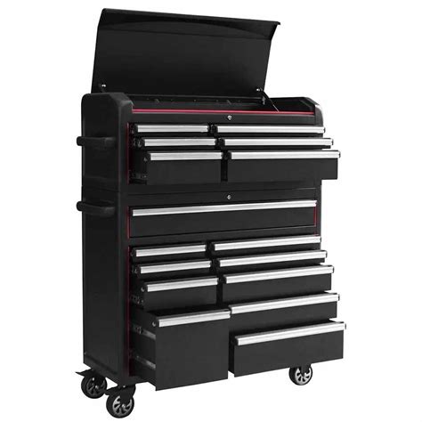 Black Edition Tool Chest And Roll Cabinet Combo Deal