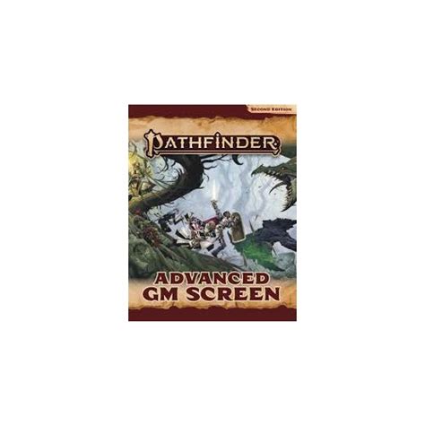 Pathfinder Second Edition Advanced Gm Screen