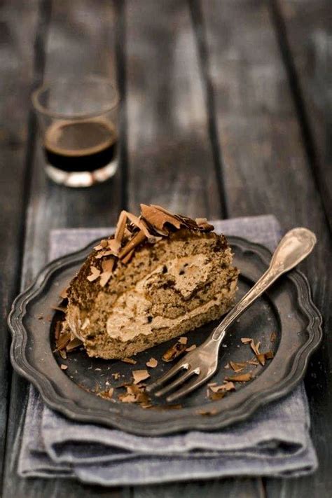 Rotolo al caffè con crema al caffè e gocce di cioccolato OPSD Il