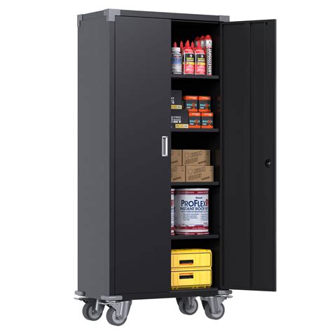 Buy Aobabo Inch Tall Door Rolling Locking Metal Storage Cabinet