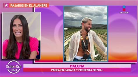 Maluma visitó Oaxaca y presenta su mezcal Sale el Sol YouTube