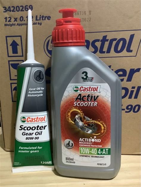 Activ Scooter With Gear Oil Castrol Original Lazada Ph