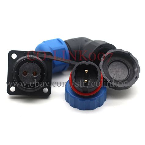 Sd Pin Powe Cable Connector Waterproof Electric Bulkhead Motor