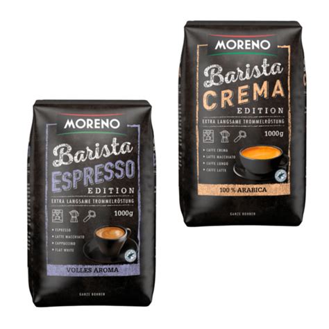 MORENO Barista Kaffee Von ALDI Nord Ansehen