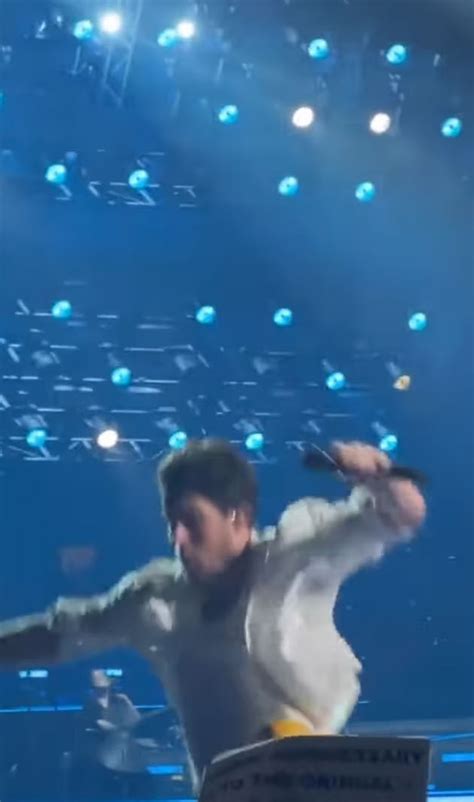 Nick Jonas Falls Through Hole Onstage On Jonas Brothers Tour