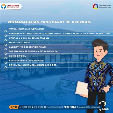 Ombudsman Kepri Buka Posko Pengaduan PPDB 2023 Radarsatu