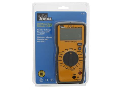 Ideal 61 327 600V Manual Range Multimeter TEquipment