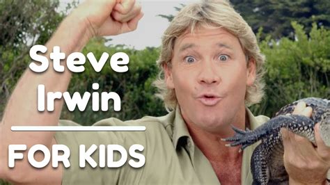 Steve Irwin "The Crocodile Hunter" Biography For Kids - YouTube