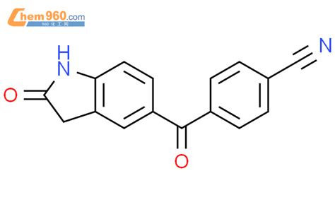 848925 38 2 Benzonitrile 4 2 3 Dihydro 2 Oxo 1H Indol 5 Yl Carbonyl