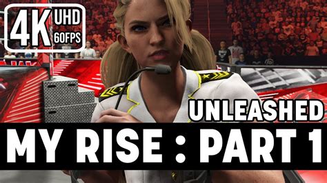 WWE 2K24 My Rise Unleashed PS5 Gameplay Walkthrough PART 1 2