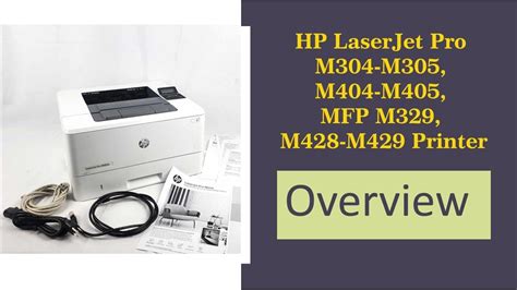 How To Install Software HP LaserJet Pro M304 M305 M404 M405 Printer