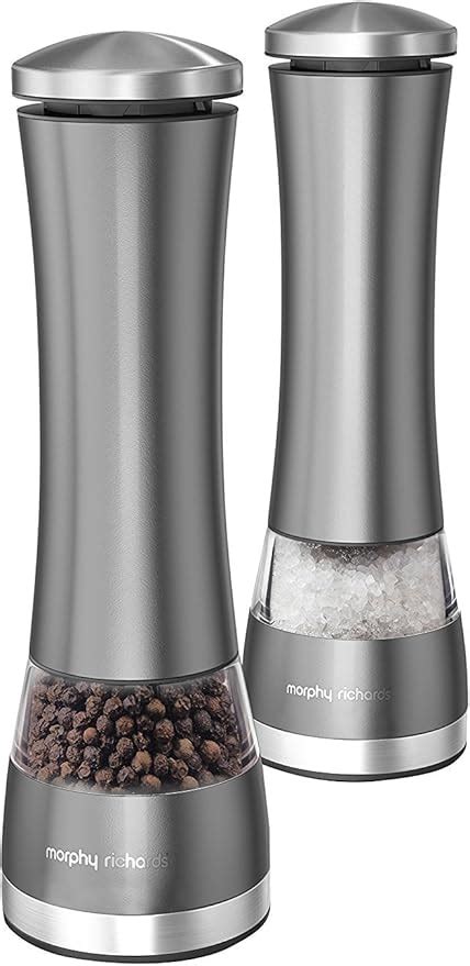 Morphy Richards Accents Electronic Salt And Pepper Mill Set