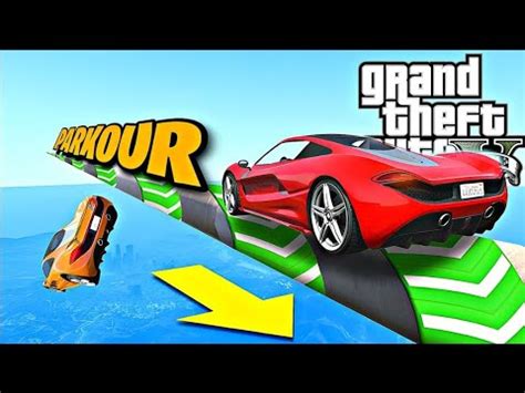 Very Hard Parkour Race In Gta Only Papa Player S Can Complete This