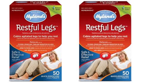 Hylands Homeopathic Restful Legs 50 Tablets