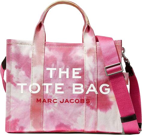 Marc Jacobs Women S The Tie Dye Small Tote Bag Pink One Size Amazon Co