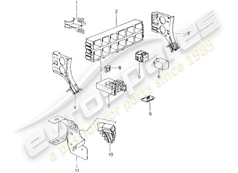 Boxster 986 2000 Fuse Boxrelay Plate Diagram 902 001