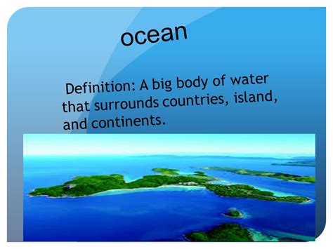 Ocean Definition