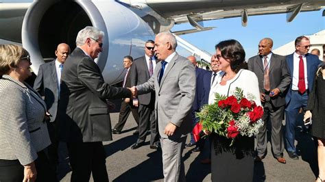 El dictador cubano Díaz Canel llega a Estados Unidos para hablar en