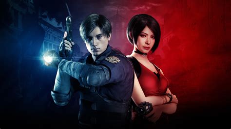 1920x1080 Leon And Ada Wong Resident Evil 2 2019 8k Laptop Full HD ...