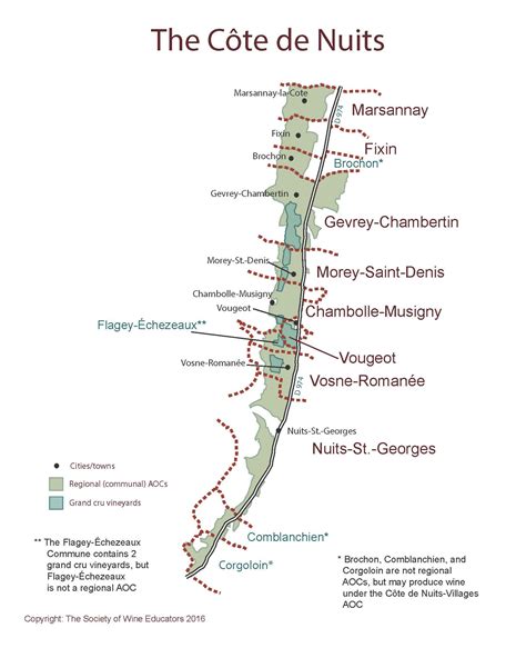 SWE Map 2021—Côte de Nuits – Wine, Wit, and Wisdom