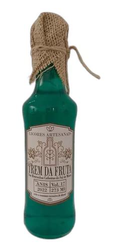 Licor De Anis Artesanal Natural Trem Da Fruta Ml Fino Mercadolivre