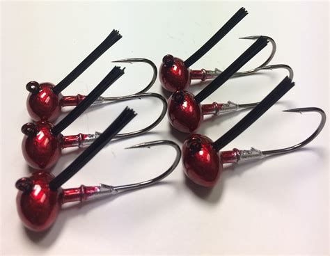 Gamakatsu Football Jig Heads 6 Pack Champion Jigs