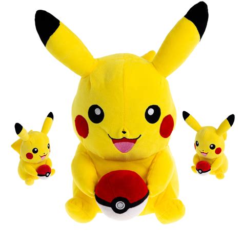 Pokemon Du A Maskotka Pikachu Pokeball Pluszak Pikaczu Cm Gd Shop