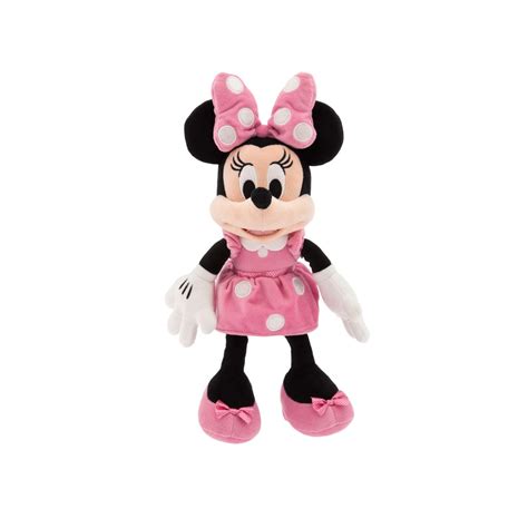 Amazon.com: Disney Store Official Minnie Mouse Plush Toy in Pink - 14 ...