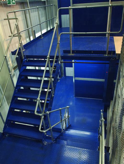 Industrial Access Stairs Invicta Mezzanine Floors