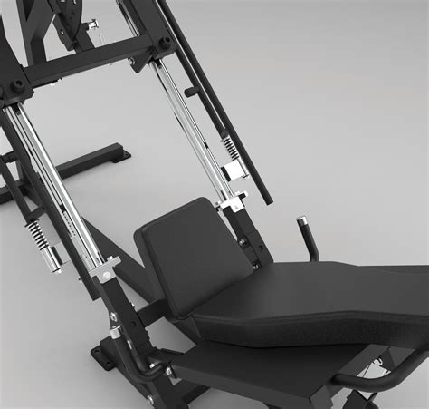 Combo Hack Squat Leg Press Toorx Hsx Luma Fitness