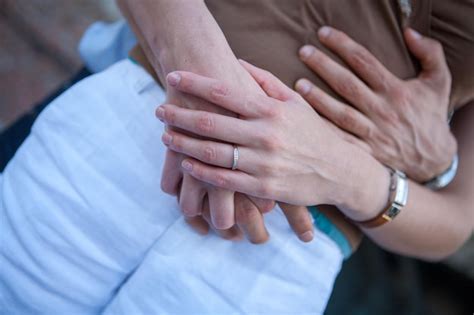 Premium Photo Midsection Of Woman With Hands