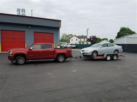 Towing A Uhaul Car Trailer Chevy Colorado Gmc Canyon