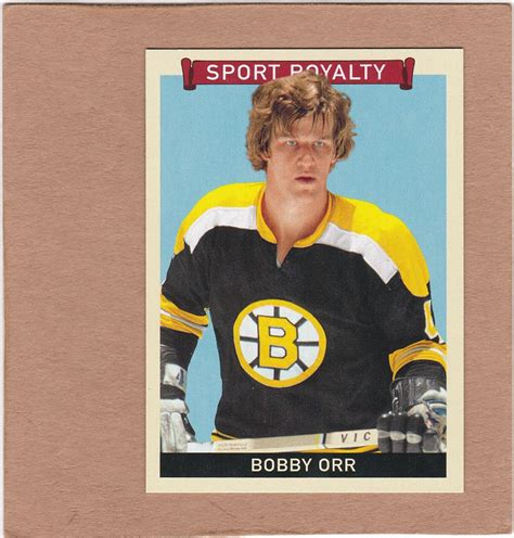 Upper Deck Goudey Sport Royalty Bobby Orr Hof Ex Nm See