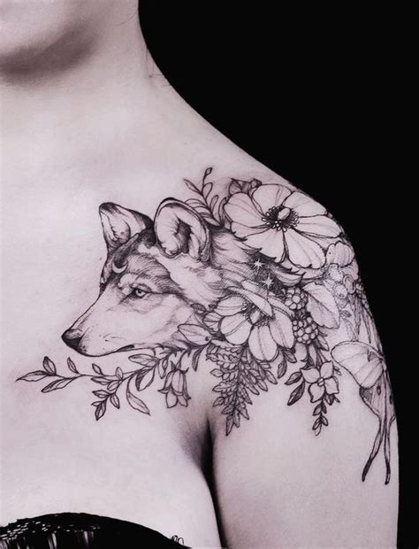 Les Plus Beaux Tatouages Loup Pour Femme Wolf Tattoos For Women