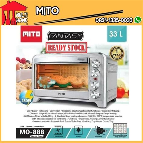 Jual Mito Oven Listrik Fantasy Mito Mo Kapasitas Liter Mo