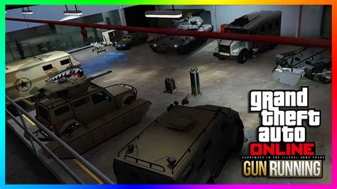 New Gta Online Gunrunning Dlc Trailer Concepts Military Vehicles