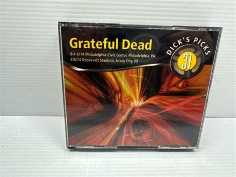 Grateful Dead Dicks Picks 31 Volume Thirty One New Jersey Pa 8 4 5 6