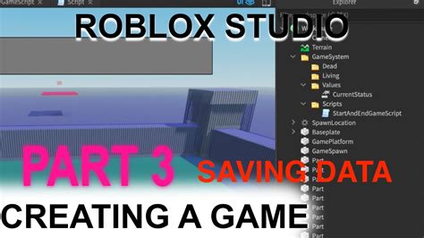 How To Save Player Coinsdata Roblox Studio Making A Game Part 3