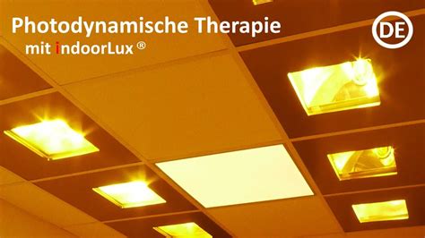 IndoorLux SDL PDT System Photodynamische Therapie YouTube