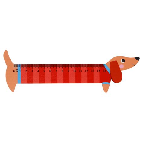 ﻿wooden Ruler Sausage Dog ﻿rex London