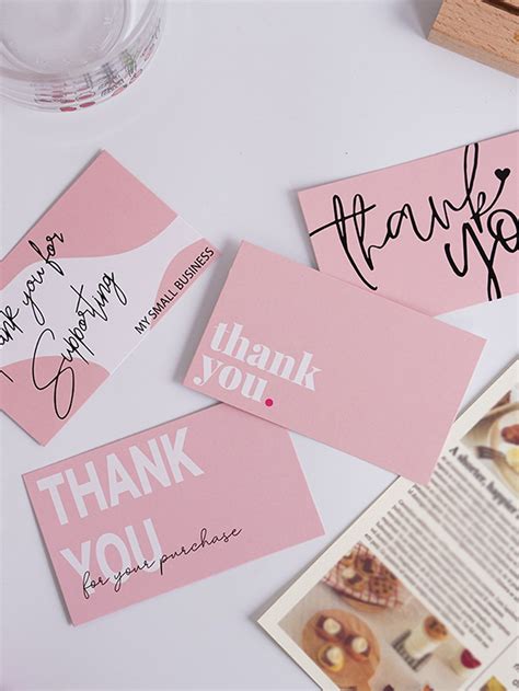 Editable Thank You Cards Small Business Thank You For Your Etsy Artofit