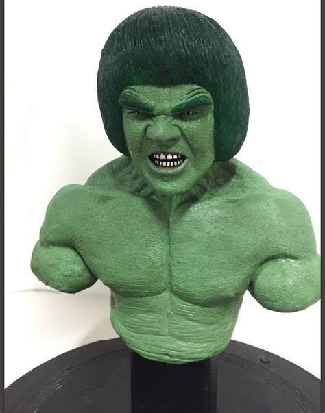 Lou Ferrigno Hulk Makeup