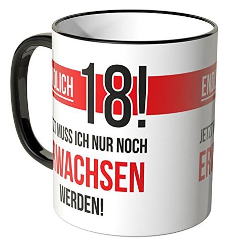 Wandkings Tasse Schriftzug Endlich Jetzt Muss Ich Nur Noch